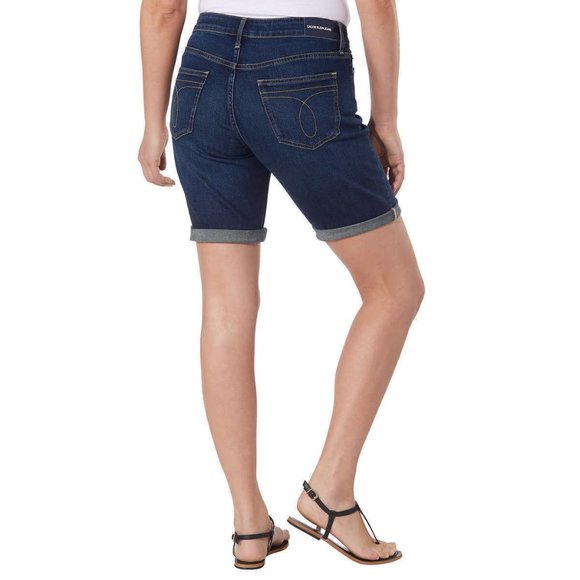 Calvin Klein Ladies' Bermuda Short, Tiare Blue, Si - Picture 3 of 4